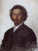 Ilia Efimovich Repin Self-portrait oil painting reproduction